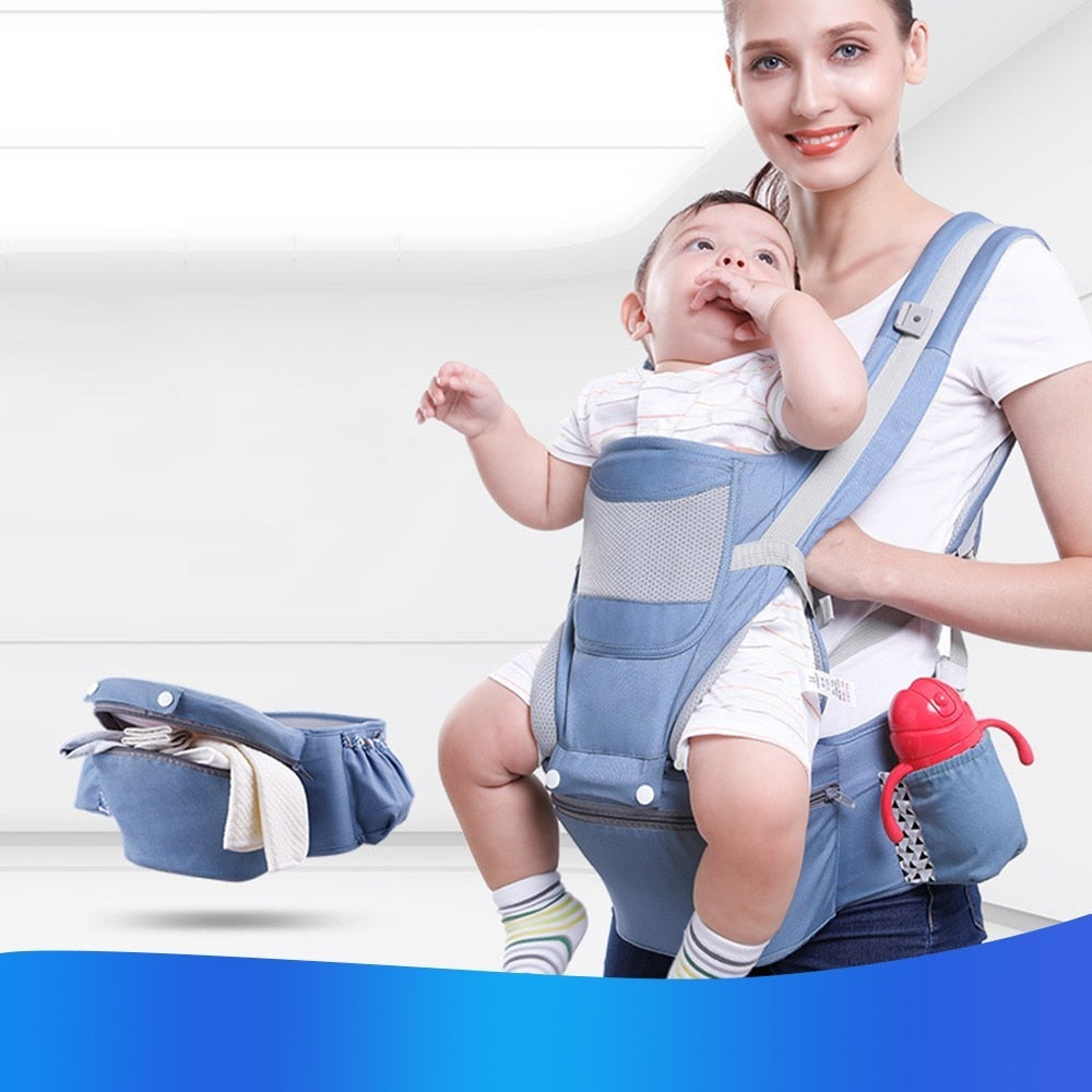PORTE BÉBÉ ERGOBABY ™ Ergonomique avec siège de hanche ,kangourou Ergonomique ,Balade avec bébé face à la route