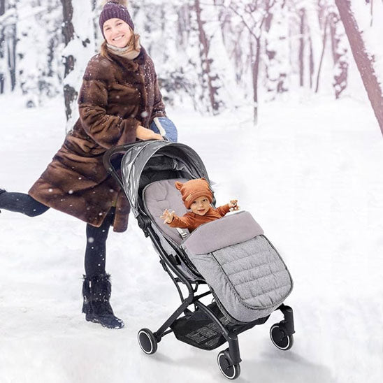 Chancelière poussette imperméable | Ultra-chaude hiver