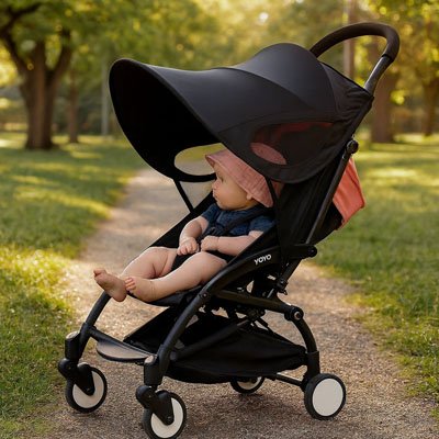 Par soleil pour poussette