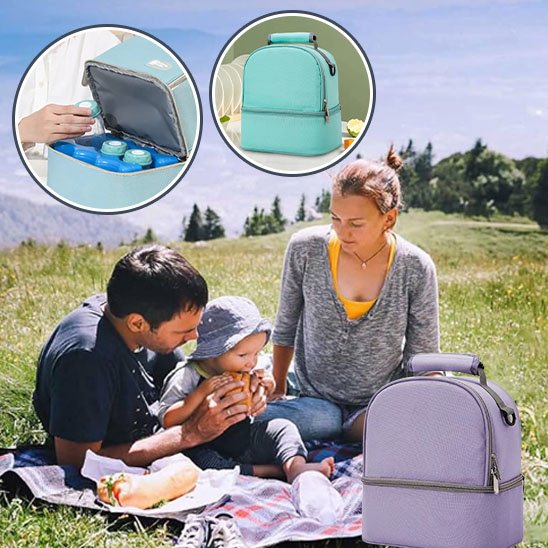 Porte biberon pratique et sécurisé | NomadBaby