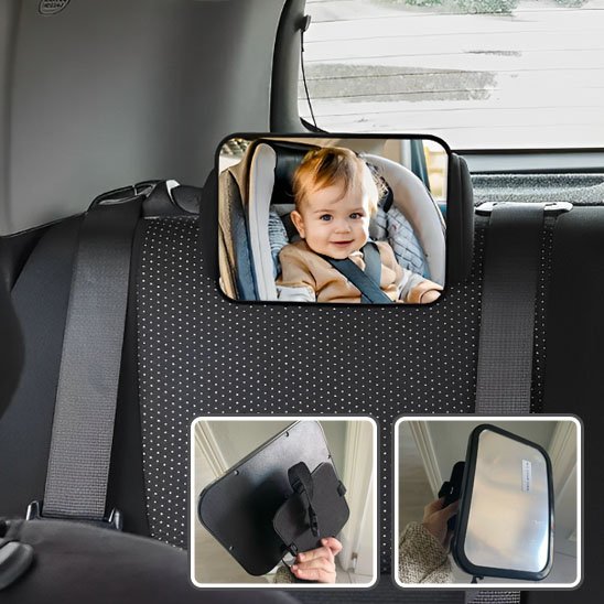 Miroir voiture bébé | SecurView 360