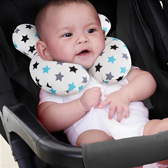 Cale tête bébé | Ergonomique anti-plagiocéphalie