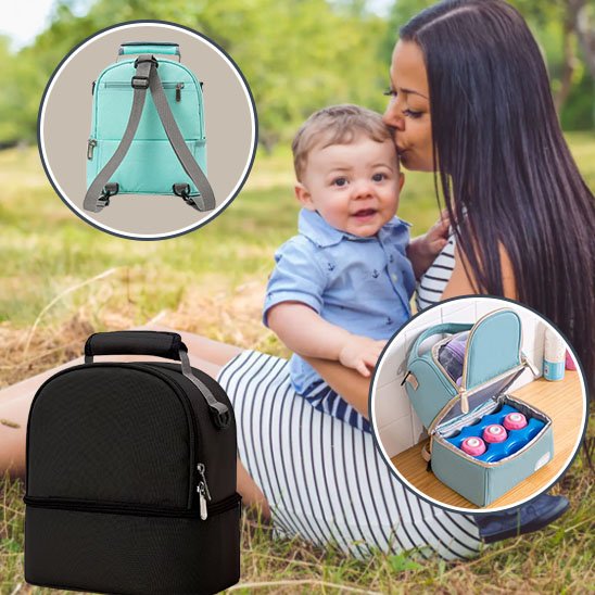 Porte biberon pratique et sécurisé | NomadBaby