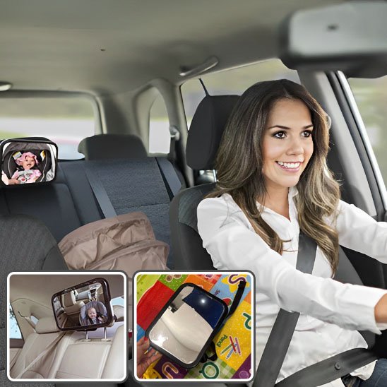 Miroir voiture bébé | SecurView 360