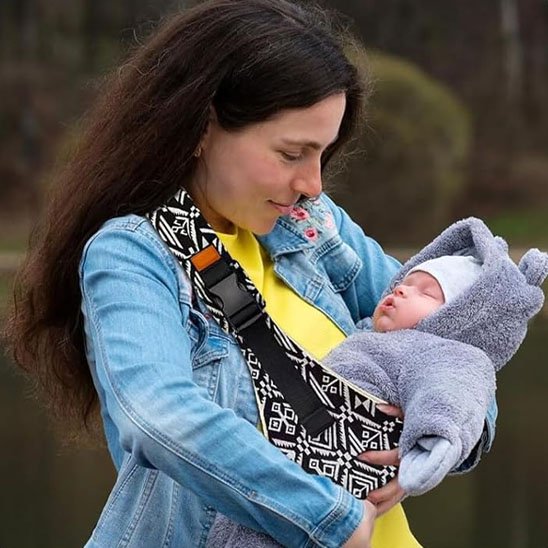 Écharpe de portage bébé | Confort Bio