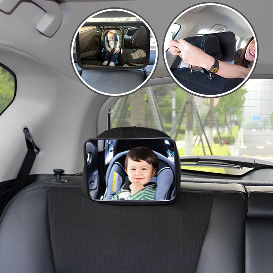 Miroir voiture bébé | SecurView 360
