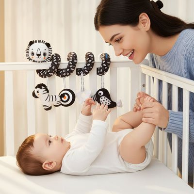 Spirale d'activité bébé | Éveil Sensoriel