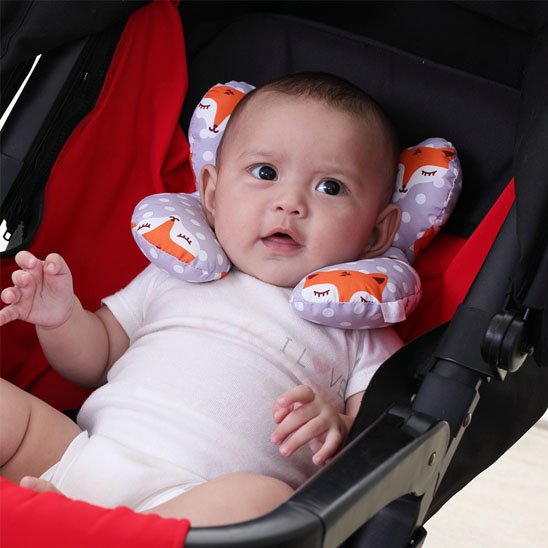 Cale tête bébé | Ergonomique anti-plagiocéphalie