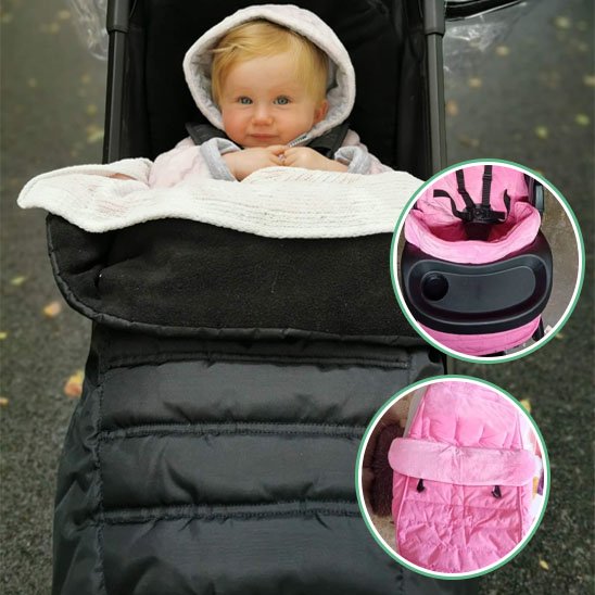 Chancelière poussette imperméable | Ultra-chaude hiver