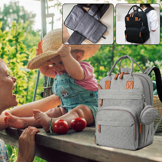 sac à dos à langer tout pour la sortie
