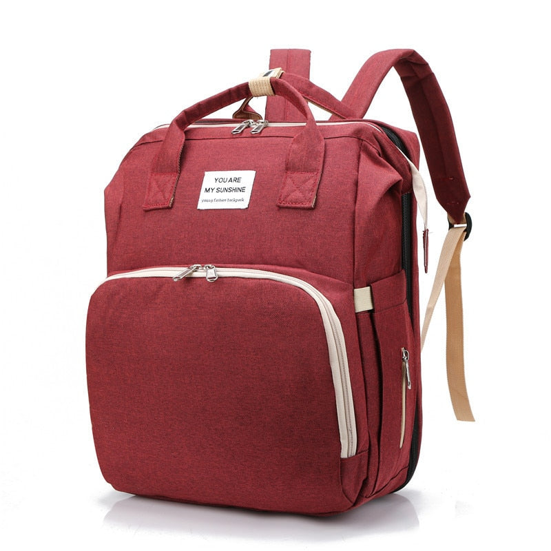 Sacs a dos a langer BabyNappy™ Portatif. Berceau de voyage.