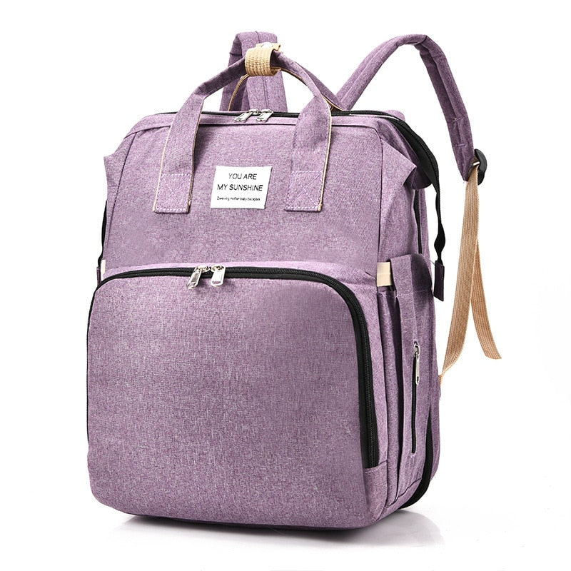 Sacs a dos a langer BabyNappy™ Portatif. Berceau de voyage.