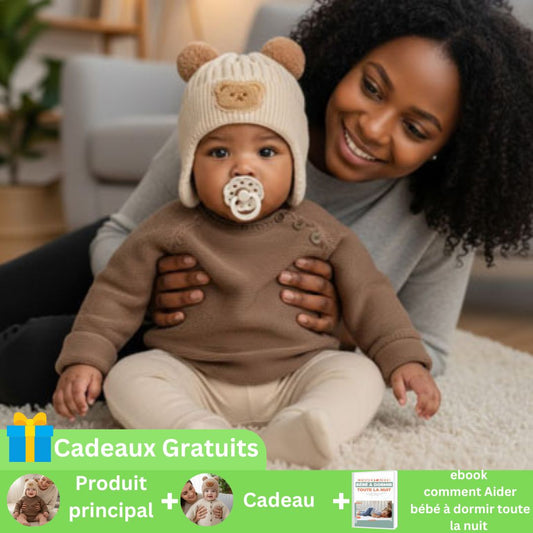 Bonnet bébé Micou™ | Ultra-doux et chaud