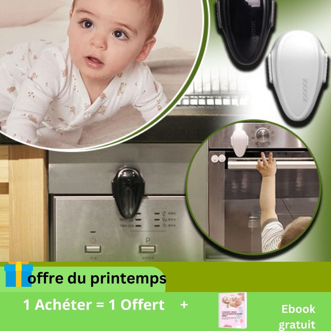 EasyLocks ™ : Serrure de porte de four de cuisine  ,d'armoire ,de tiroir et de porte classique