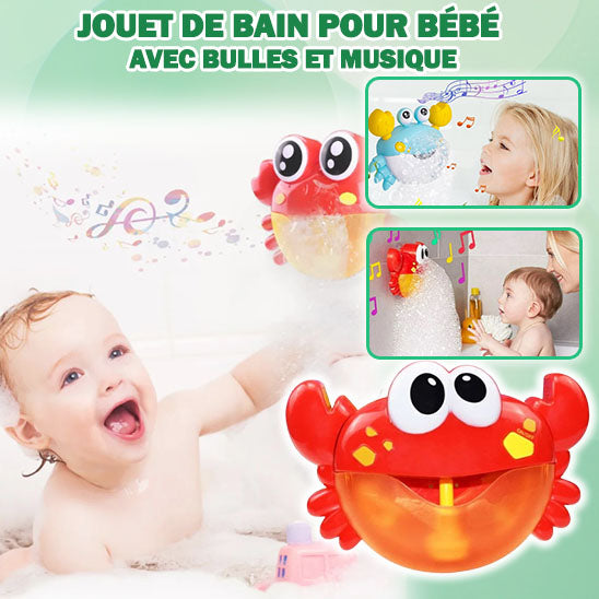 Jouet de Bain Bébé, Machine à bulles, à Mélodie pour Enfants