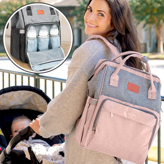maman poussette sac a dos  a langer