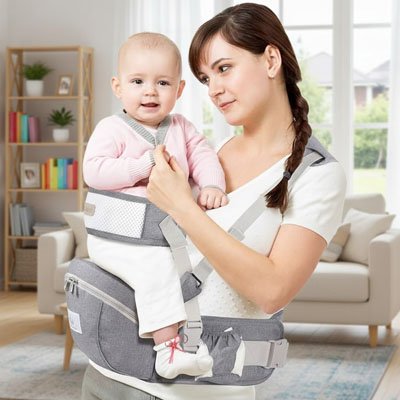 Porte bebe ergonomique bebe proche de maman
