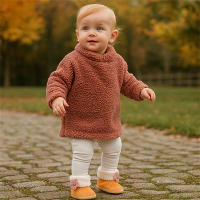 Chaussons bébé | Confort Premium