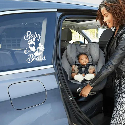Bébés à bord | Autocollant Réfléchissant Sécurité
