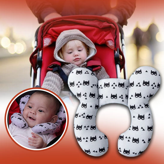 Oreiller de protection-Toulou ™ pour bébé de 0 à 3 ans ,coussin appui tête ,soutien le cou de bébé